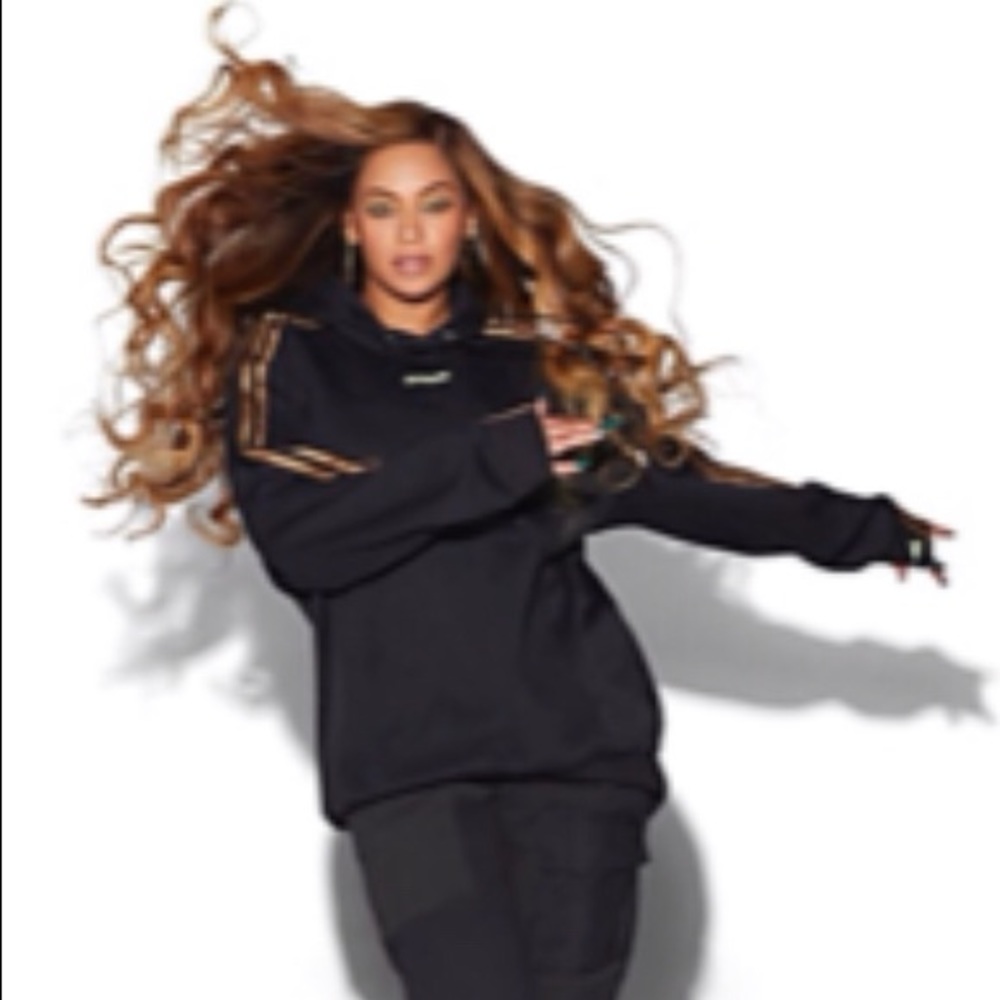 Adidas x ivy park unisex black hoodie size XS